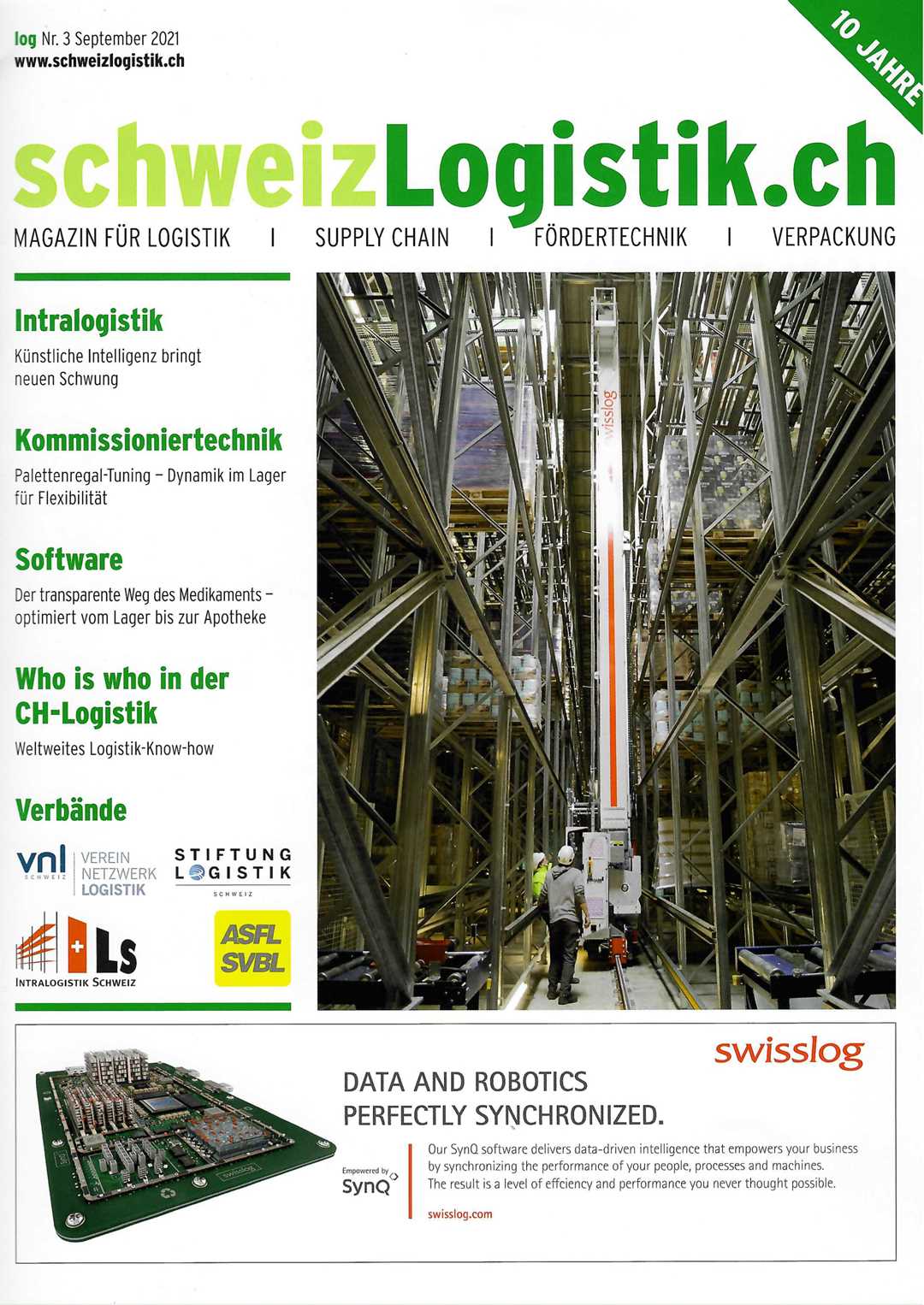 Schweiz Logistik, Ausgabe September