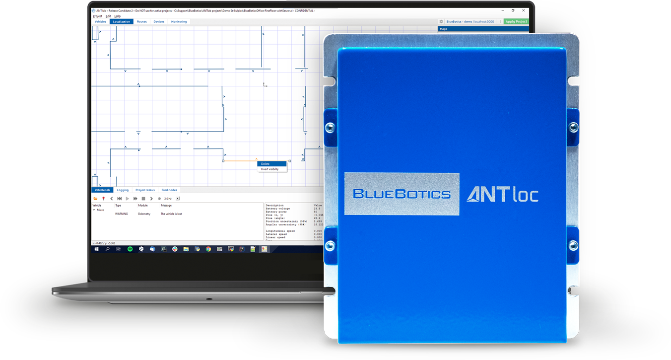 BlueBotics | Mitglieder-Details | Mitglieder | Der Verein | VNL Schweiz